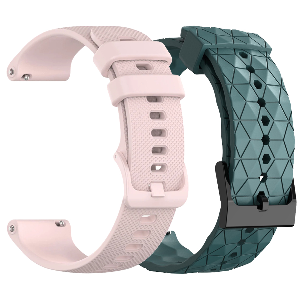 Silicone Watch Band 22Mm - ยางนาฬิกาสําหรับผู้ชายและผู้หญิงสายซิลิโคนกีฬาBreathableอุปกรณ์เสริมSmartwatch 20 มม.22 มม.สร้อยข้อมือ