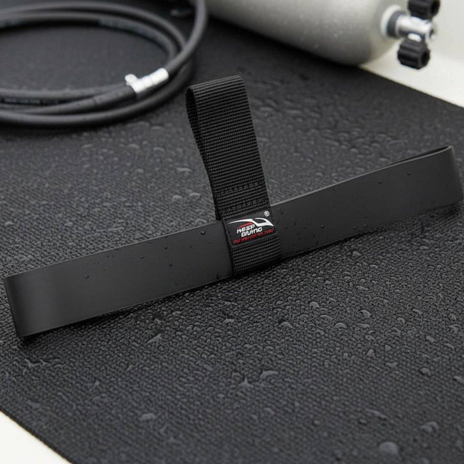Rubber Strap Diver - สายรัดยางยืดสำหรับยึดสายยางถังดำน้ำสำหรับนักดำน้ำเทคนิค