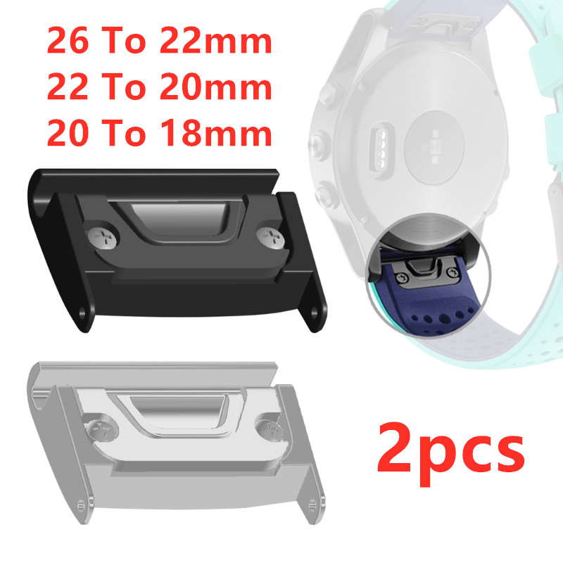 อะแดปเตอร์สายนาฬิกาข้อมือ2ชิ้น - Silicone Watch Band 22Mm บทวิจารณ์และราคา