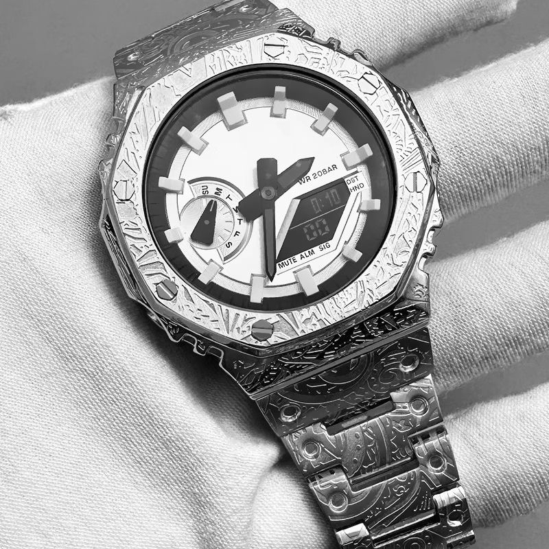 ชุดดัดแปลง GA2100 ตัวเรือนและส - Casio Watch G-Shock Ga-2100 บทวิจารณ์และราคา