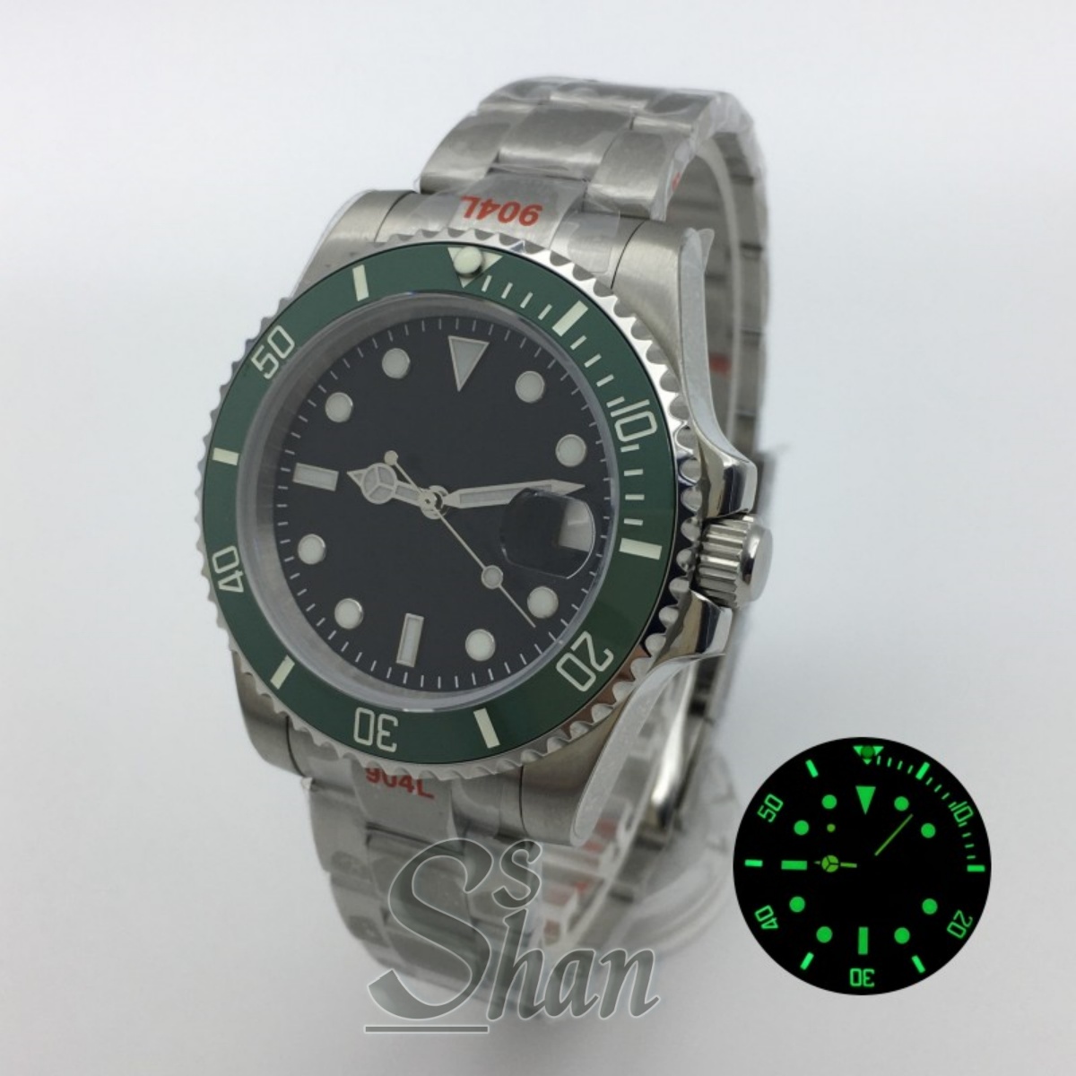 นาฬิกาดำน้ำอัตโนมัติสำหรับผู้ช - Stainless Bracelet Diver บทวิจารณ์และราคา