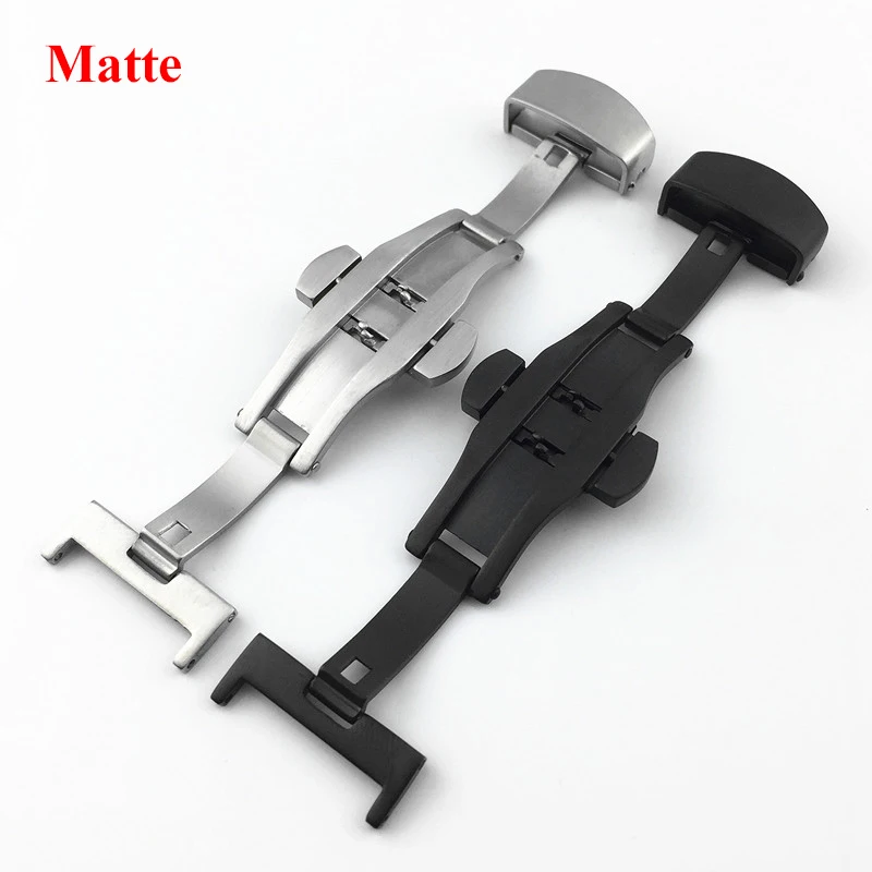 สายนาฬิกาสแตนเลสแบบพับได้ลายผี - Butterfly Clasp Deployant บทวิจารณ์และราคา