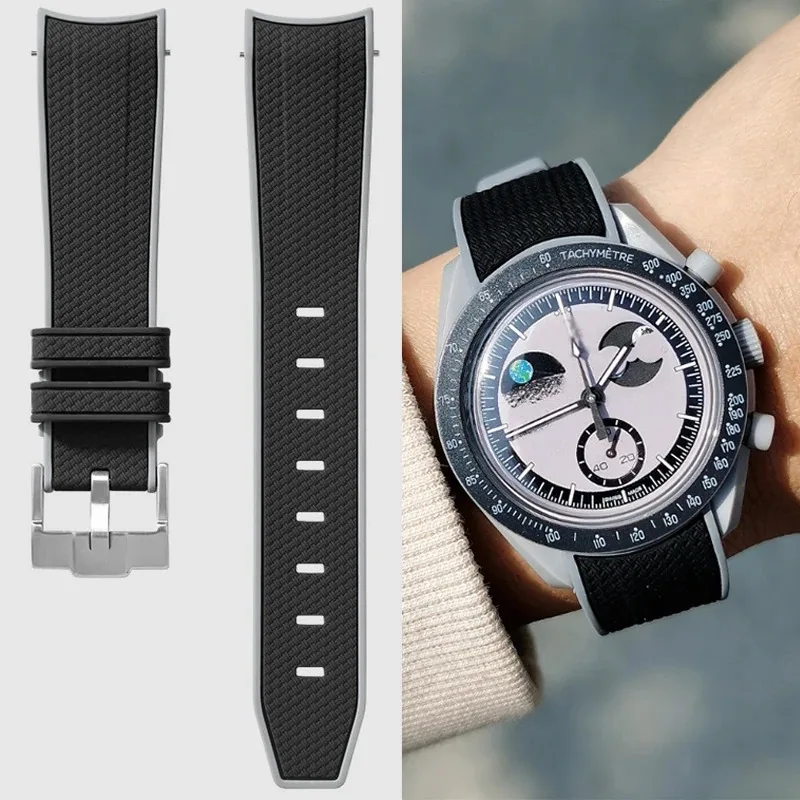 สายนาฬิกาซิลิโคนแบบปลดเร็ว ขนา - Omega Watch Speedmaster บทวิจารณ์และราคา