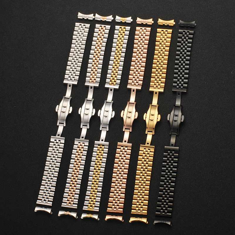 Jubilee 12mm 14mm 18mm 19mm 20 - Butterfly Clasp Deployant บทวิจารณ์และราคา