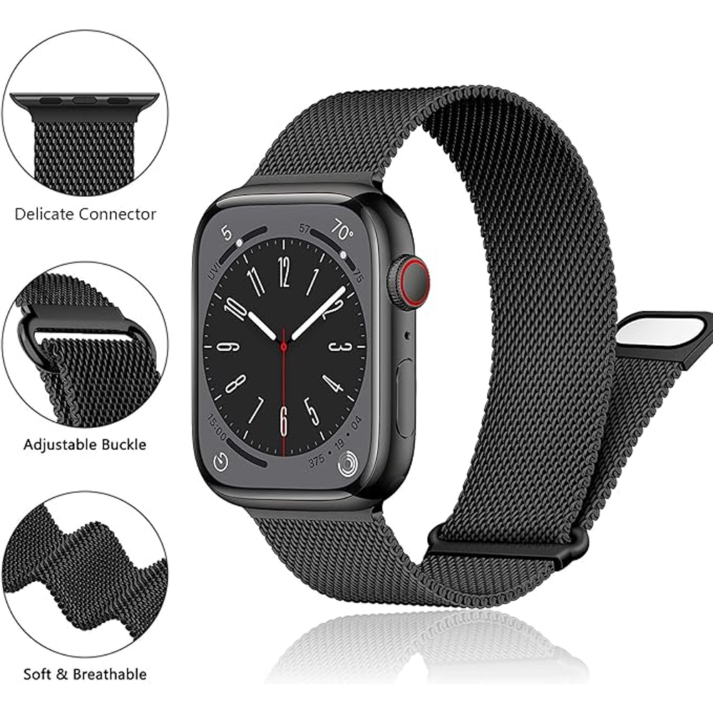 สายรัดแม่เหล็กสําหรับ Apple Wa - Milanese Loop Magnetic บทวิจารณ์และราคา