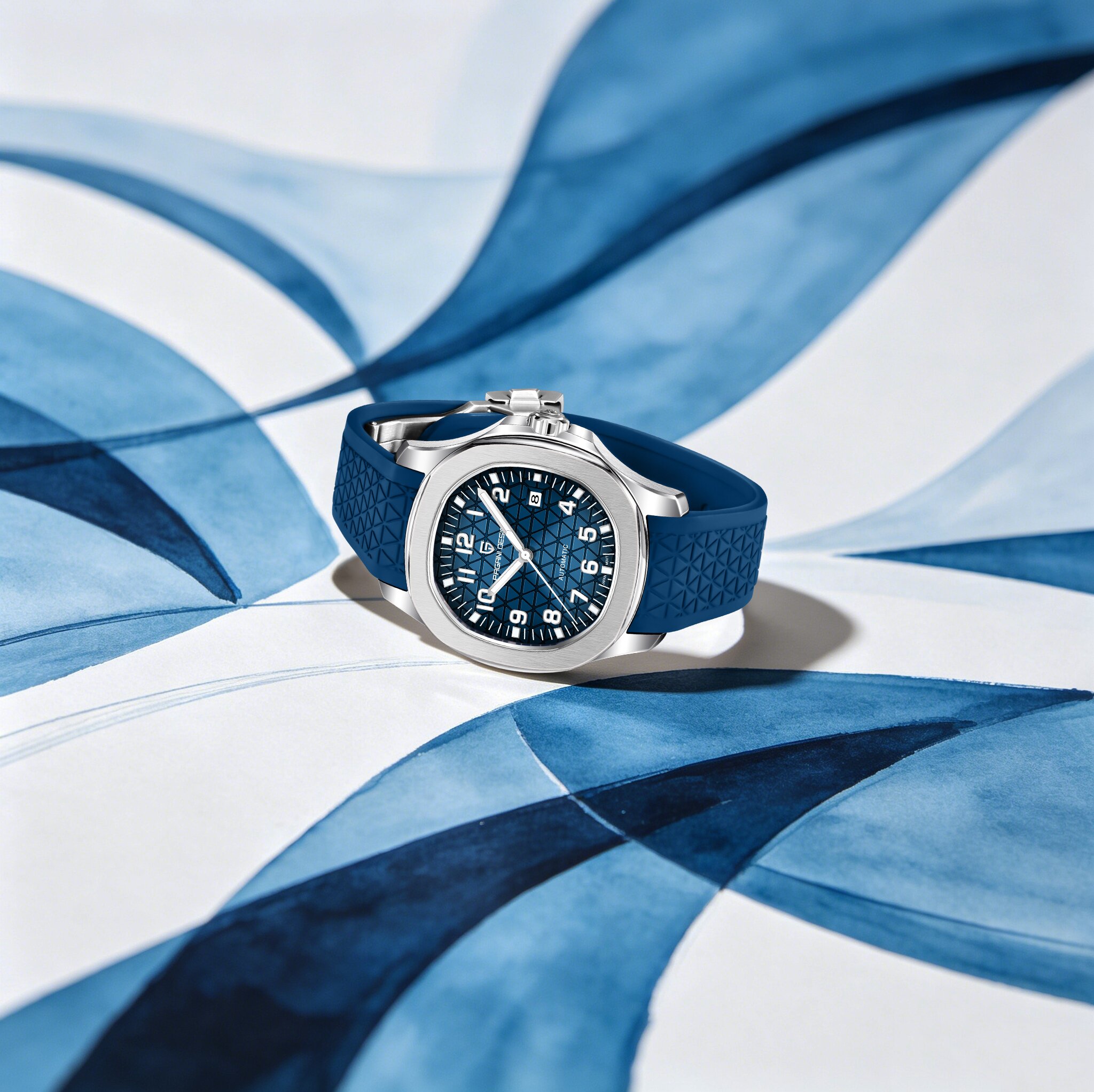 PAGANI DESIGN นาฬิกาข้อมือผู้ช - Rubber Strap Diver บทวิจารณ์และราคา
