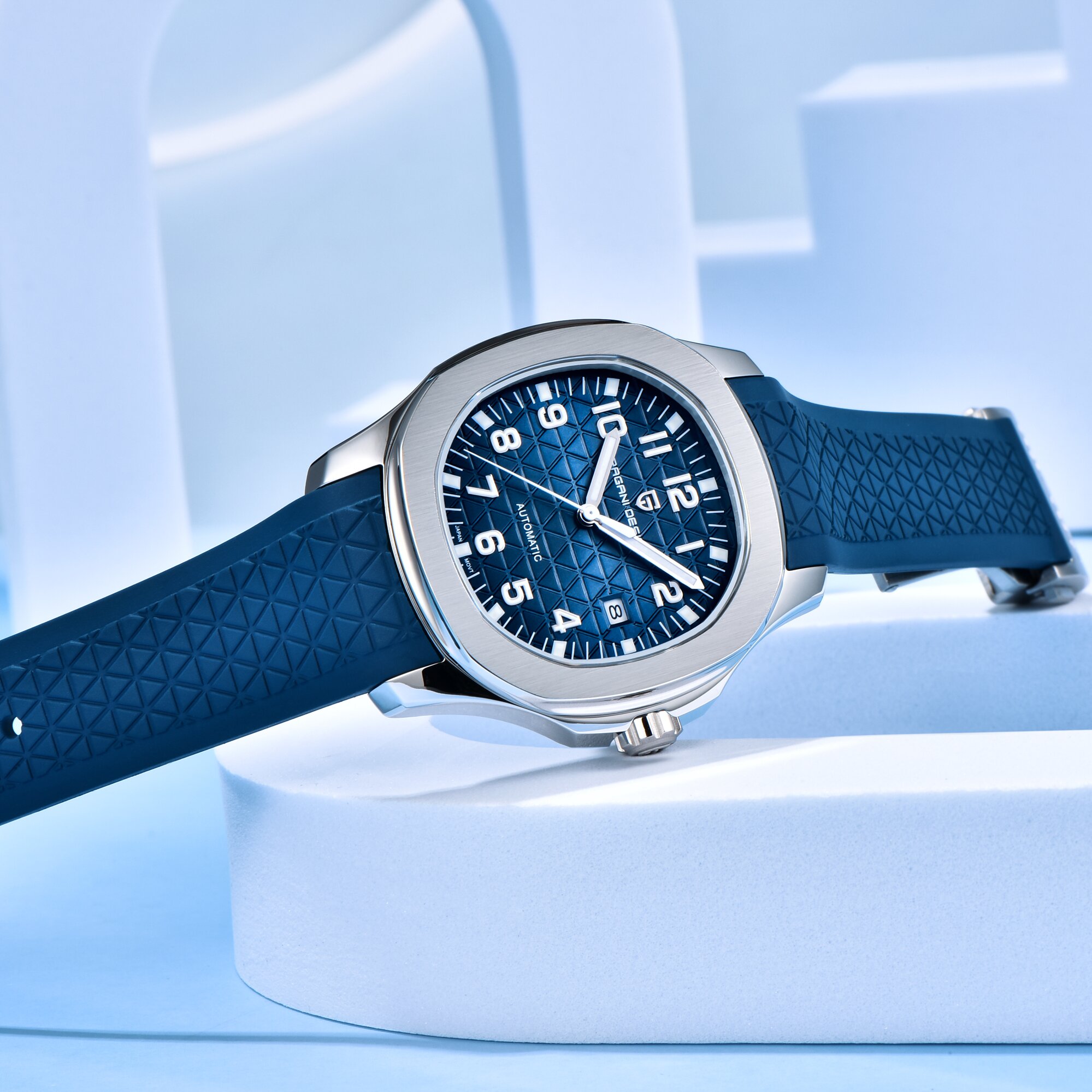 PAGANI DESIGN นาฬิกาข้อมือผู้ช - Rubber Strap Diver บทวิจารณ์และราคา
