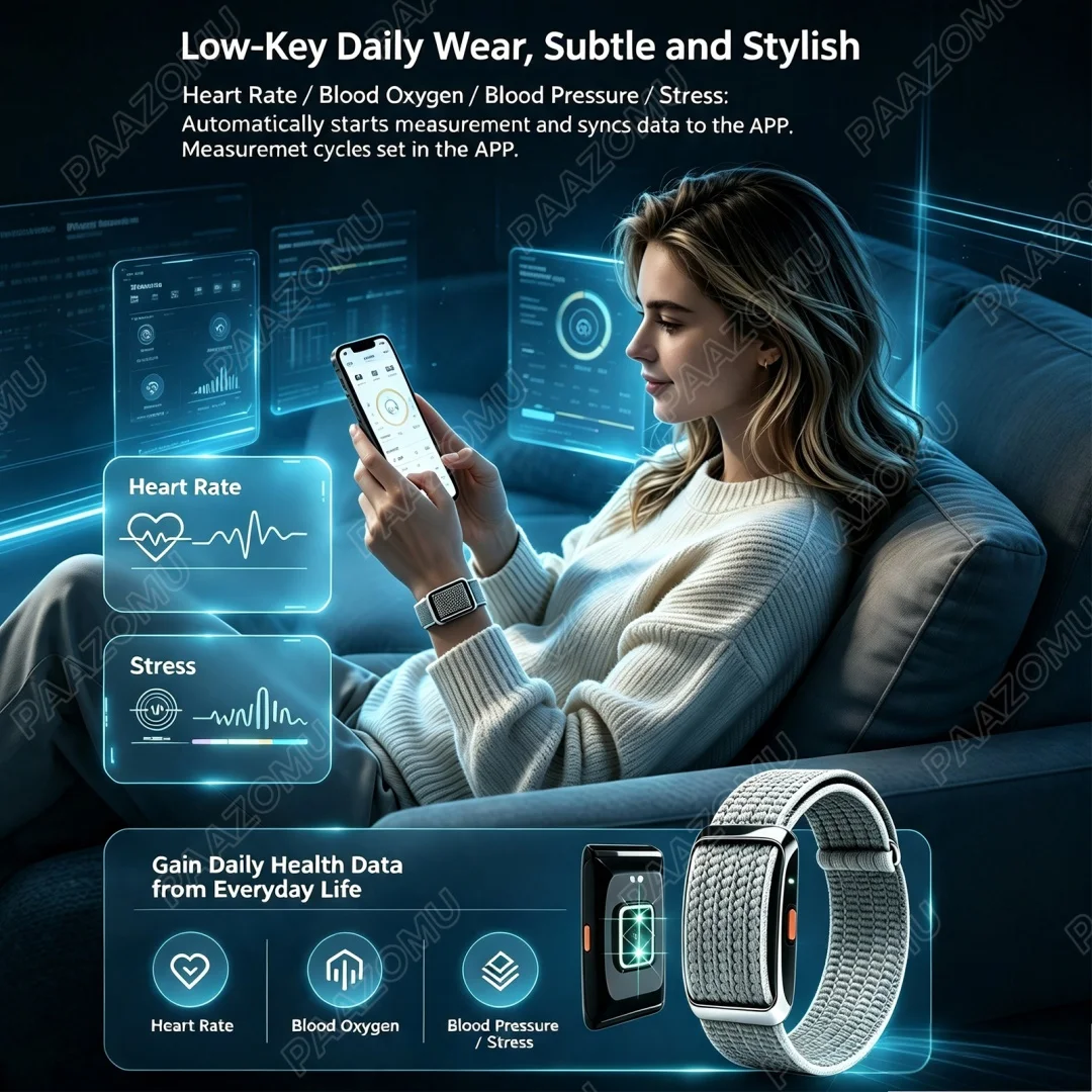 2026 นาฬิกาติดตามสุขภาพและฟิตเ - Canvas Strap Watch บทวิจารณ์และราคา