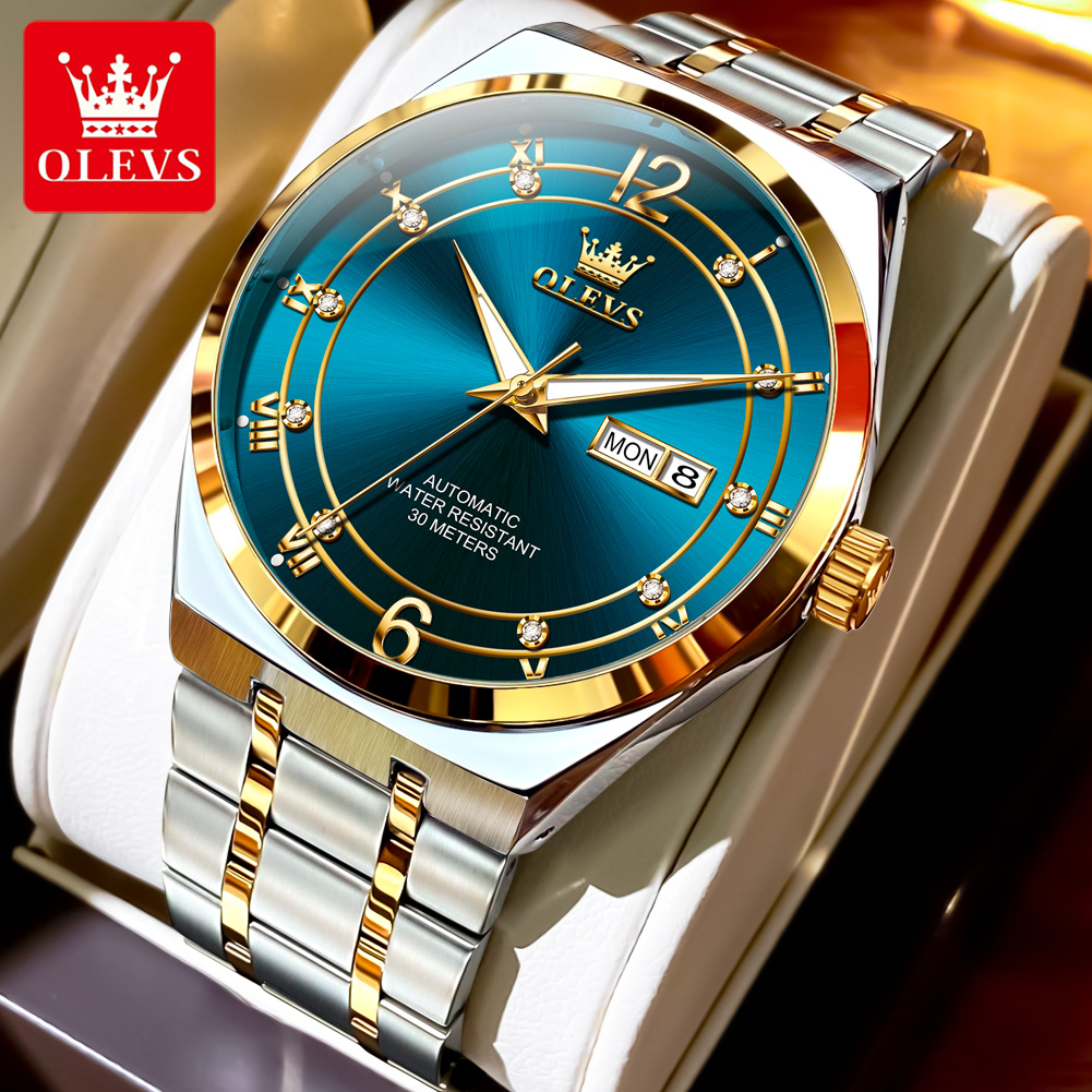 นาฬิกา OLEVS นาฬิกาข้อมือผู้ชา - Rolex Watch Datejust บทวิจารณ์และราคา