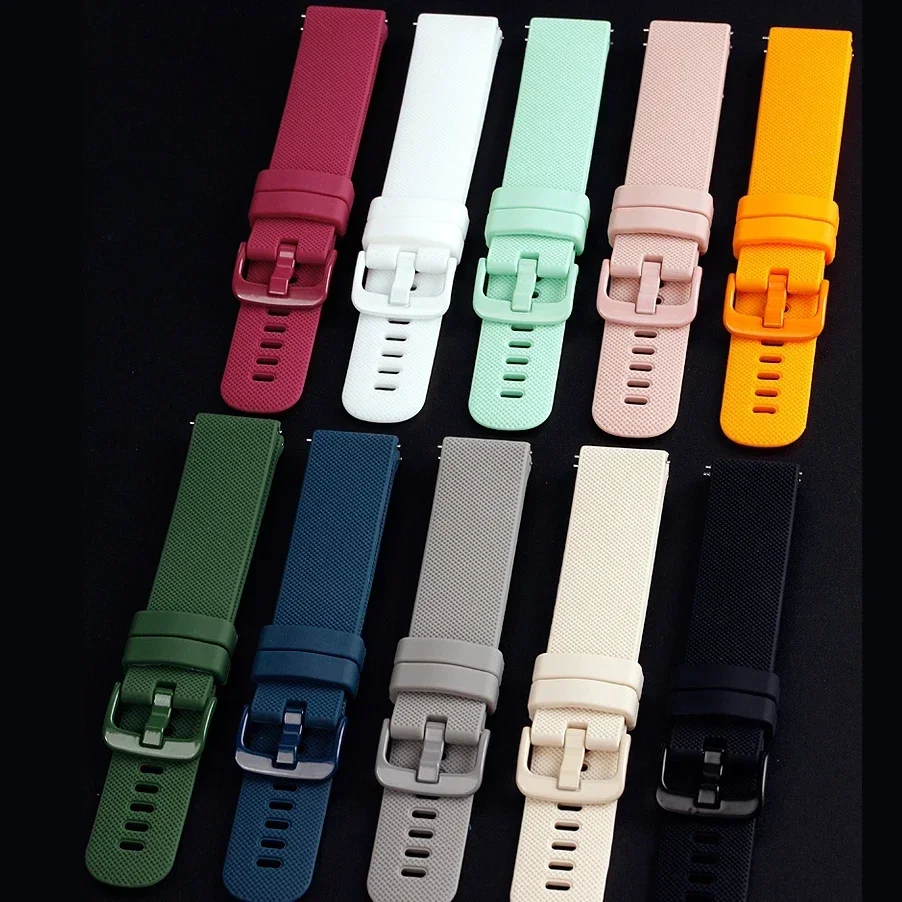 สายนาฬิกายางซิลิโคนขนาด 20 มม. - Silicone Band Women บทวิจารณ์และราคา