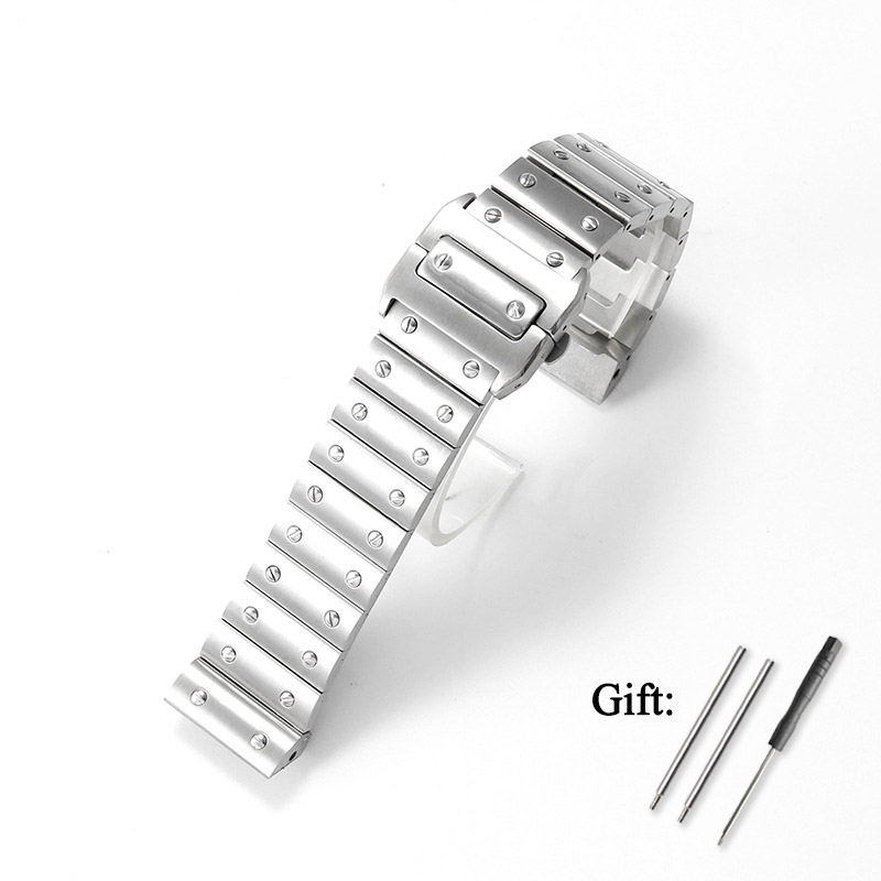 สายนาฬิกาสแตนเลสคุณภาพสูงขนาด  - Cartier Watch Tank บทวิจารณ์และราคา