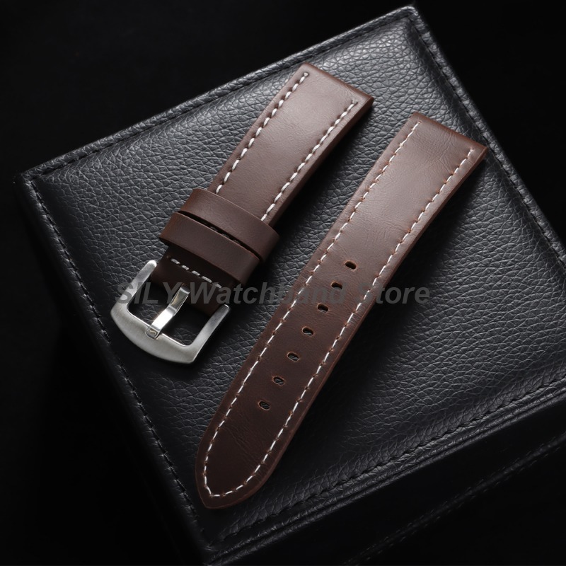 สายนาฬิกาหนังแท้ 18 มม. 20 มม. - Suede Strap Watch บทวิจารณ์และราคา