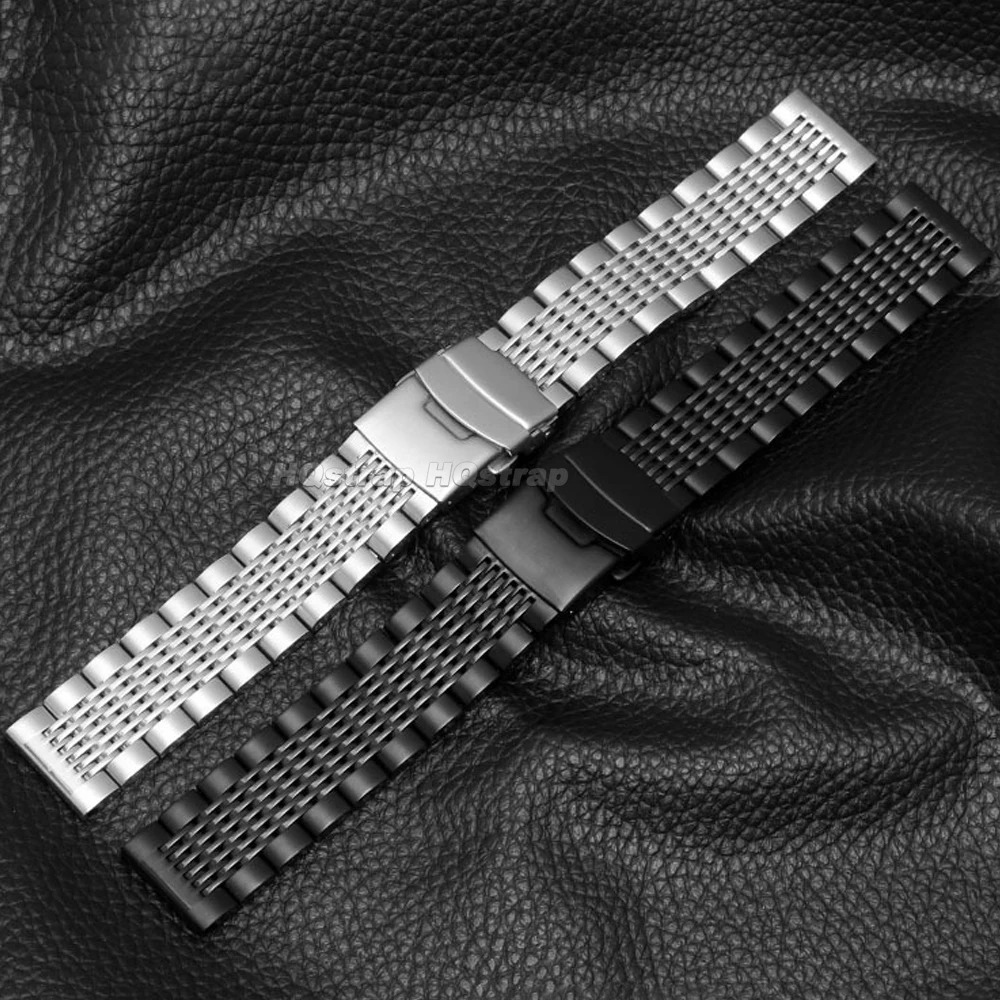 สายนาฬิกาสแตนเลสแท้ขนาด 18 มม. - Butterfly Clasp Deployant บทวิจารณ์และราคา