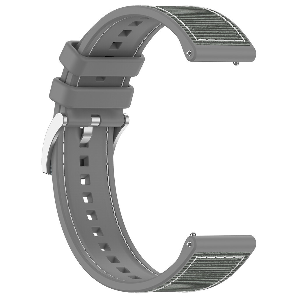 สายรัดข้อมือไนล่อนทอ22มม. + สา - Silicone Watch Band 22Mm บทวิจารณ์และราคา