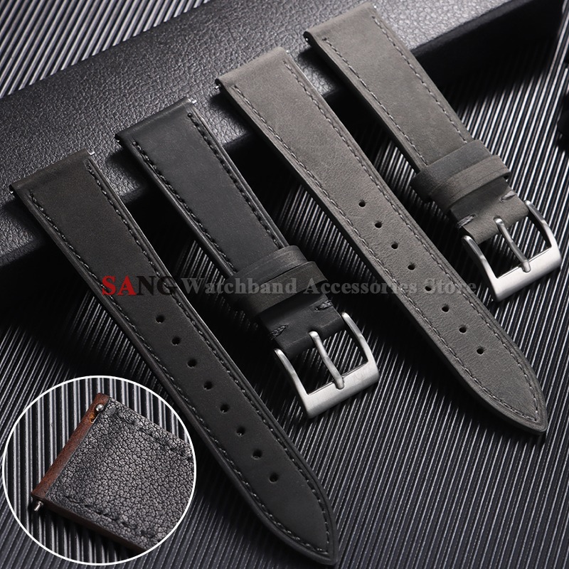 สายนาฬิกาหนังวัวแท้แบบถอดเร็ว  - Suede Strap Watch บทวิจารณ์และราคา