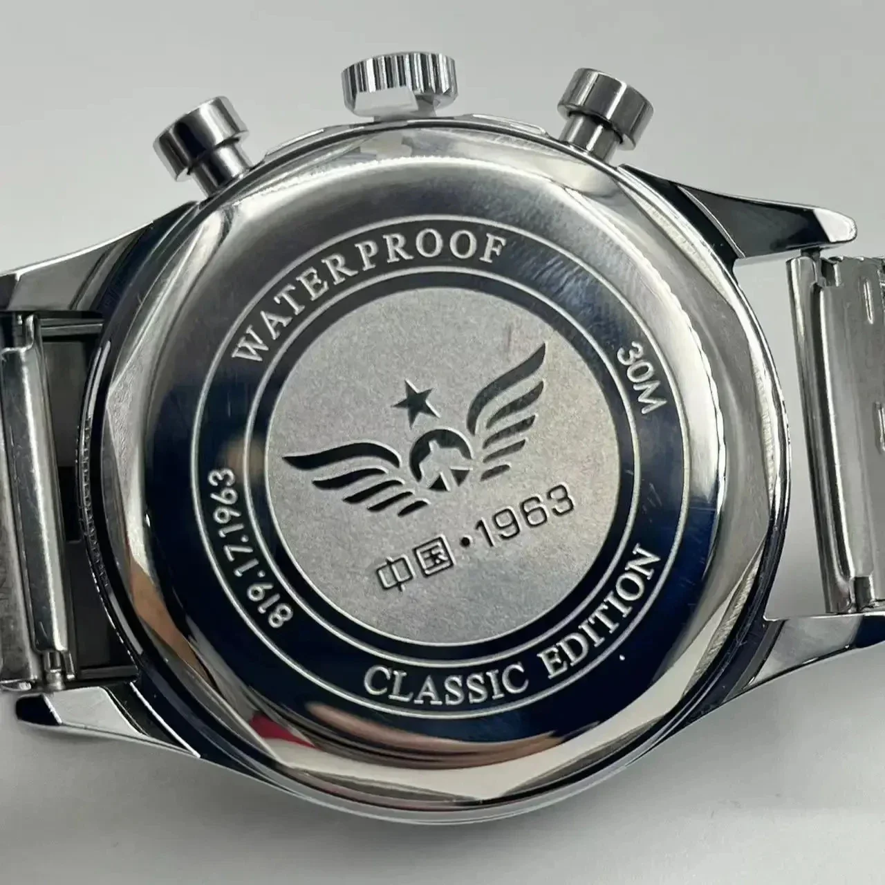 นาฬิกาผู้ชาย 1963 นักบินนาฬิกา - Suede Strap Watch บทวิจารณ์และราคา