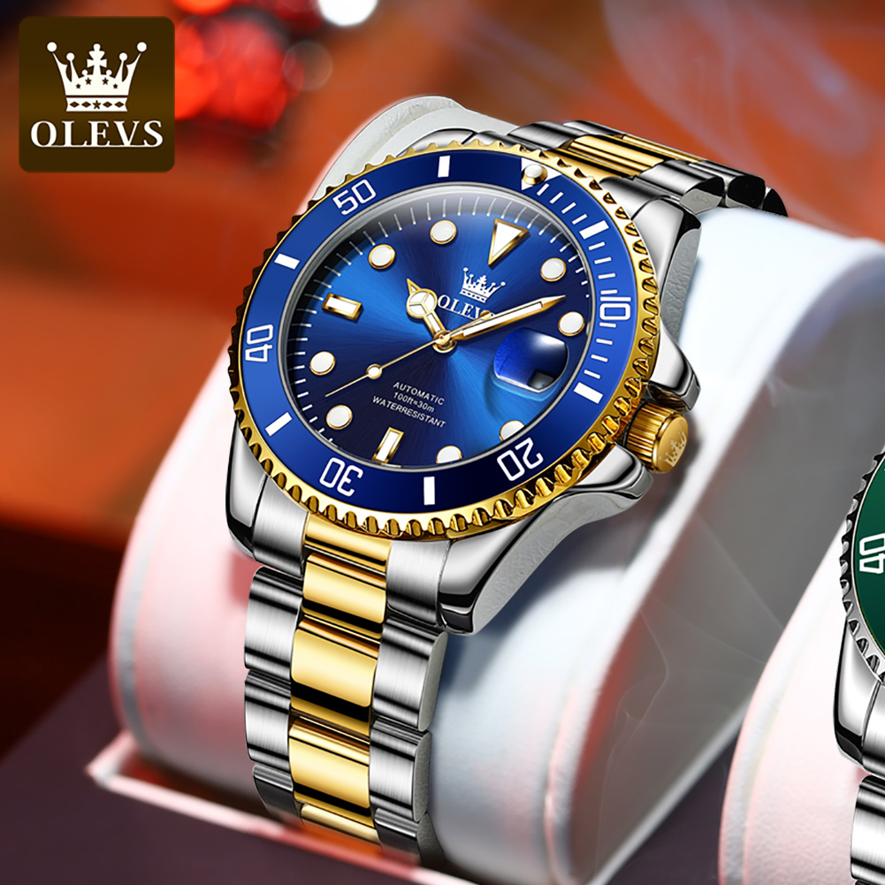 OLEVS 6650 นาฬิกาผู้ชาย CLASSI - Rolex Watch Datejust บทวิจารณ์และราคา