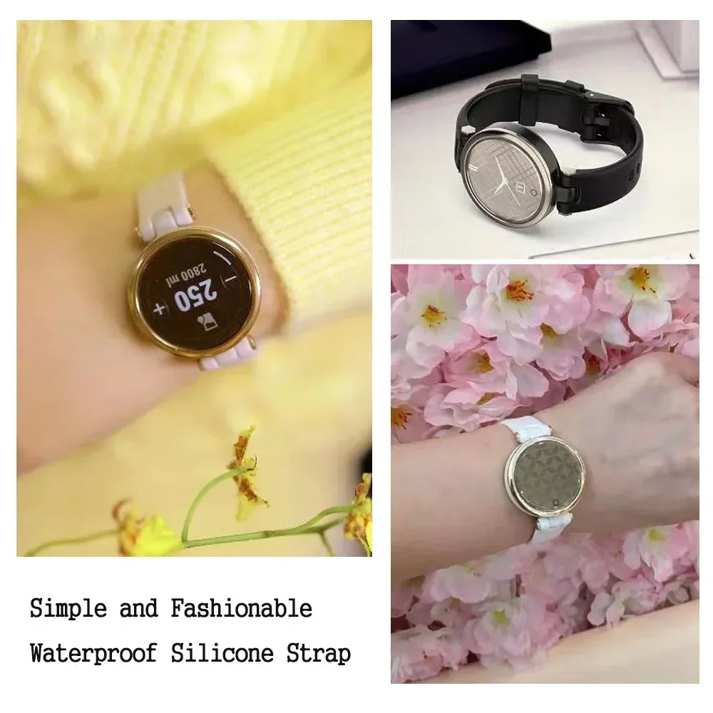 14 มม.สายนาฬิกาอัจฉริยะสำหรับก - Silicone Band Women บทวิจารณ์และราคา