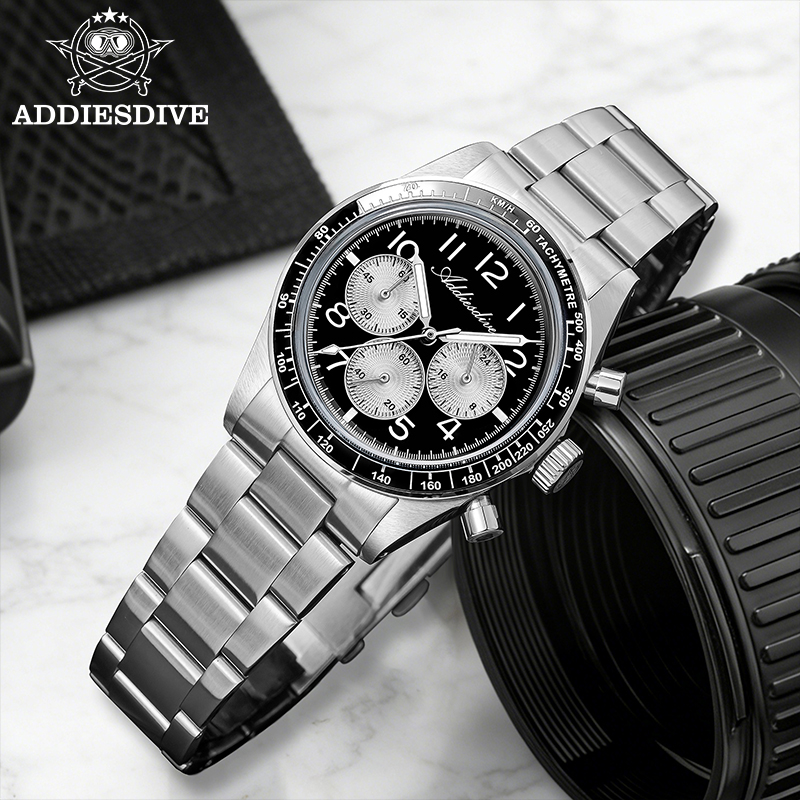 ADDIESDIVE AD2543 ผู้ชายหรูหรา - Rolex Watch Submariner บทวิจารณ์และราคา