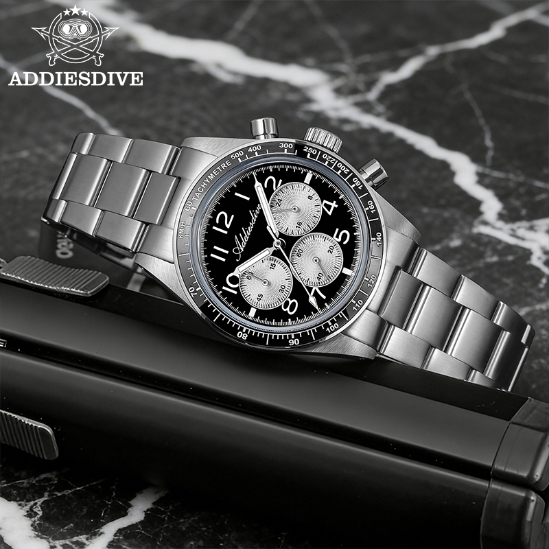 ADDIESDIVE AD2543 ผู้ชายหรูหรา - Rolex Watch Submariner บทวิจารณ์และราคา