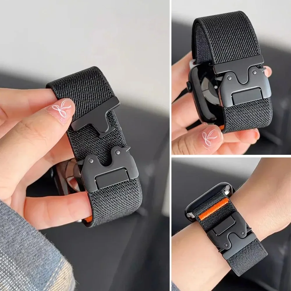 สายรัดนาฬิกาแบบร่มชูชีพใหม่ สำ - Parachute Strap Elastic บทวิจารณ์และราคา
